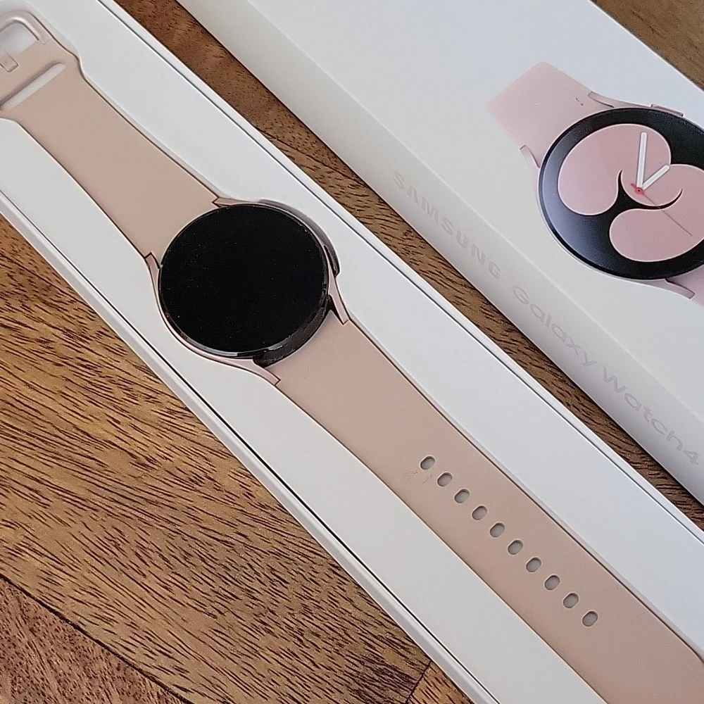 Samsung Pink Smartwatch Sleek Design